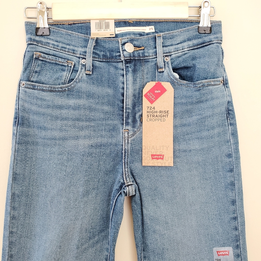 Levi's 724 High Rise Skinny Jeans - Picture 3 of 3